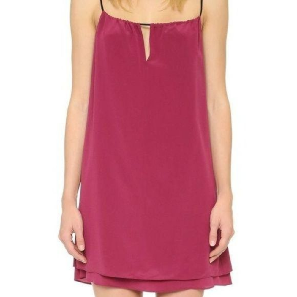 Rag & Bone Red Samantha‎ Self Tie Dress